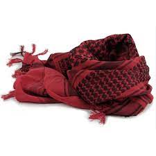 Unisex Lightweight Plaid Tassel Arab Desert Shemagh Keffiyeh Scarf Wrap Pashmina Red Cf188knu4o3 Scarf Women Fashion Shemagh Scarf Military Scarf