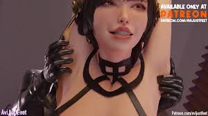 BoundHub - Yor Forger Feet and Armpits Tickled part 2