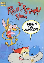 In a film noir themed episode, after ren did something so horrible to stimpy, it left stimpy in hysterical grief and ren in guilt, which he realizes how cruel he can be to his beloved pal and was tried to help something out for him, but stimpy refused to get help and wanted ren to help himself, seriously. Comic Books In Ren And Stimpy Show Tpb Series