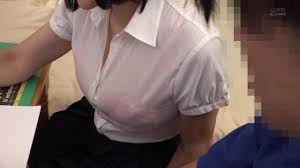 B3D2302-A student 18+ who is in estrus and erected by a big breasted  tutors nipple slip - VJAV.com