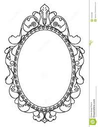 Vintage Oval Frames Vector Pesquisa Google Moldura De Espelho Vintage Tatoo