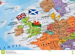 Schottland braucht zwar dringend punkte, muss diese aber selbst auch aus der defensive heraus. Karte Vereinigten Konigreichs Flaggen Von England Schottland Wales Brexit Konzept Stockbild Bild Von Europa England 74458045