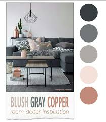 The rose gold tapestry, gray chunky knit throw blanket, white fur rugs, and tons of lights make this dorm room stand out so much from others on campus. Rose Gold Black White And Grey Living Room Designs Apartment Decor Living Room Inspiration