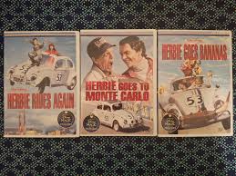 Happy official 22nd Anniversary to Herbie Rides Again, Herbie Goes to Monte  Carlo and Herbie Goes Bananas on DVD! They all came out on May 4th, 2004!  All 3 DVDs contain the