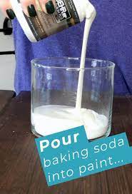 How To Make Chalky Finish Paint With Baking Soda Chalk Paint Recipe Make Chalk Paint Diy Chalk