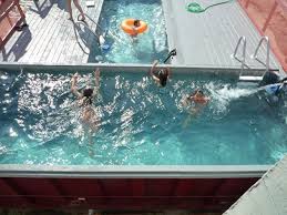 Stay Cool Container House Container Pool Shipping Container Pool