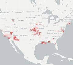 It ends in the state of virginia. Cox Internet Coverage Availability Map Broadbandnow