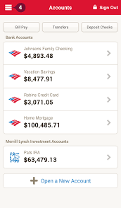 For account issues, please use make the most out of mobile transfers by using them to pay your credit card bill or home loan, right in our mobile banking app. Bank Of America Android App Version 6 0 Makes Depositing Checks Much Easier