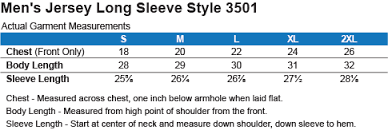 Product Detail And Size Chart