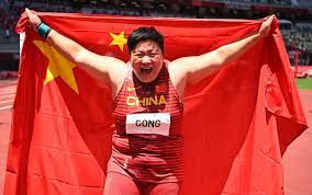 Jump to navigation jump to search. Athletics China S Gong Lijiao Wins Women S Shot Put Gold Reuters