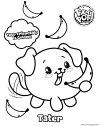 These super cute free alphabet worksheets allow you to focus on one letter at a time so children will learn to match uppercase and lowercase letters. Pikmi Pops Moose Toys Coloring Pages Printable