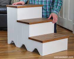 How to build a dog ramp this old house. Easy Diy Dog Stairs For Bed Couch Saws On Skates
