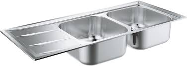 Grohe 31587sd0 Evier En Acier Inoxydable 80 Cm K400 Import Allemagne Amazon Fr Bricolage
