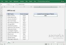 How To Use Excel Min Function Someka Excel Excel Formula Page Layout