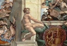 Learn more about the history of this masterpiece. Michelangelo Detail Sistine Chapel Ceiling 1508 12 Detail One Art Print
