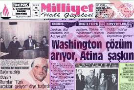 20 temmuz barış harekatı'nın 47. 27 Yil Onceki Manset Ve Haberlerle Kktc Nin Oykusu