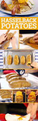 4 Way Cheesy Hasselback Potatoes Are Better Than Twice Baked Recipe Hasselback Potatoes Potatoes Hasselback