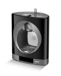 Its compact design is perfect. Oblo Black Pod Coffee Machine Dolce Gusto Krups