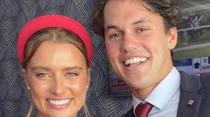Channel 7 racing reporter Grace Hayden and Roos' midfielder Curtis Taylor a  couple