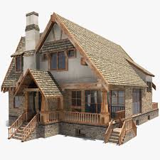 Old House 3d 3ds Model Homes House House 3d Model