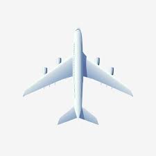 Flying Airplane Jet Aircraft Airliner Top View Of Air Plane 3d Png And Vector With Transparent Background For Free Download Cartoon Airplane Airplane Icon Flying Bird Silhouette