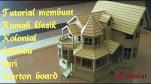 Sebenarnya dalam membuat rumah dari bungkus rokok sangat mudah tidak perlu keahlian khusus dalam membuat kreasi ini. Tutorial Membuat Miniatur Rumah Dari Karton Board Cardboard House Miniature House Popsicle House