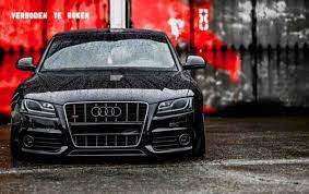 Search free audi wallpapers on zedge and personalize your phone to suit you. Black Audi S5 In The Rain Wallpapers Black Audi S5 In The Rain Stock Photos