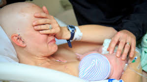 Breast cancer can occur anywhere in the breast, but the most common location is the upper, outer section of the breast. Mom With Breast Cancer Breastfeeds Newborn In Beautiful Photo