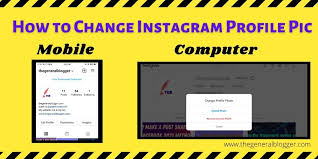 You can still access your instagram using your computer 1. How To Change Instagram Profile Pic