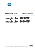 Printer / copier / scanner. Konica Minolta Magicolor 1690mf Service Manual