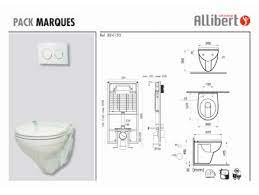 Les wc suspendus sont très légers et sont faits de matériaux innovants. Allibert Marques Pack Wc Suspendu Plaque De Commande Hubo