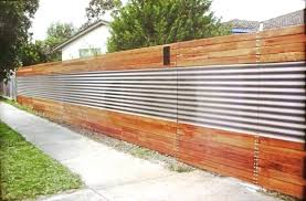 Corrugated Metal Fence Pros And Cons Ducksdailyblog Fence Corrugated Metal Fence Installation Ideas Corrugated Metal Fence Metal Fence Wood Fence Design