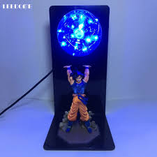 Us 14 81 32 Off Dropship Dragon Ball Son Goku Strength Bomb Led Night Light Dragon Ball Z Table Lamp For Anime Fans Study Bedroom Decoration In Led