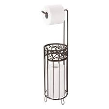 This better homes & gardens toilet paper holder does not require any assembly or tools to assemble it. Interdesign Vine Free Standing Toit Paper Holder In Bronze Altmeyer S Bedbathhome