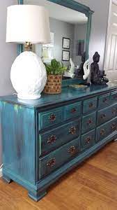 Bohemian Painted Dresser Teal Furniture Mirrored Bedroom Furniture Teal Bedroom Furniture