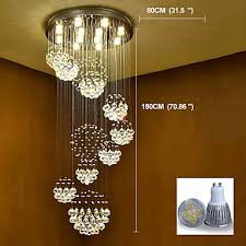 Led Crystal Ceiling Pendant Lights Modern Chandeliers Home Hanging Led Lighting Chandelier Lamps Fixtures Lighting Pop
