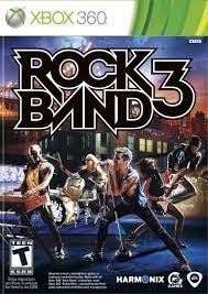Rock Band 3 Xbox 360 Game Xbox 360 Games Rock Bands Xbox 360