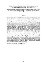 It is based on the characteristic of the patrilineal form of organisation and. Pdf Cadangan Pembangunan Model Adat Perpatih Patuh Syariah Di Malaysia Satu Tinjauan Awal Mualimin Mochammad Sahid And Mohamad Ikwan Hami Ismail Academia Edu