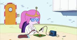 Scientist princess bubblegum