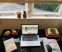 We tidied our desks to show you where we're working from home