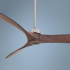 60 Minka Aire Aviation Brushed Nickel And Maple Ceiling Fan 2t036 Lamps Plus Ceiling Fan Contemporary Ceiling Fans Ceiling