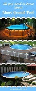 Above Ground Pool Everything You Need To Know Luxury Pools Backyard Luxury Pools Mansions Backyard Pool Landscaping