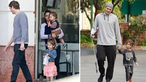 Mila kunis says husband ashton kutcher is 'fantastic' at homeschooling their kids. Mila Kunis Ashton Kutcher S Kids 2018 Wyatt Isabelle Dimitri Portwood Youtube