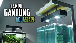Raiz ahmad blog bikin aquarium mini penghias. Diy Lampu Gantung Aquascape Dari Talang Pvc Youtube
