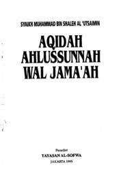 It was founded in 2005. Aqidah Ahlussunnah Wal Jama Ah Bahasa Indonesia Pdf Muhammad Bin Shalih Al Utsaimin Free Download Borrow And Streaming Internet Archive