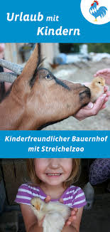 Gastgeber Streichelzoo Bauernhof Tiere Bauernhofurlaub