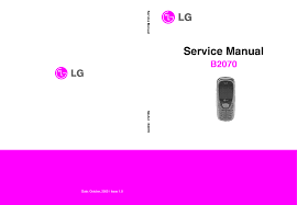 LG B2070 SM ENGLISH 051010 Service ...