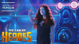 When alien invaders kidnap earth's superheroes, their children must team up and learn to work together if they want to save their parents and the… The Super Kids Take You Behind The Scenes We Can Be Heroes Netflix Youtube
