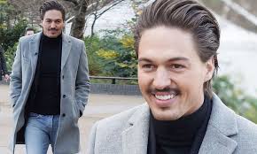 TOWIE's Mario Falcone sports some eye-wateringly tight jeans