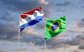 Paraguay sale de inicio con silva, rojas, gustavo gómez, junior alonso, alderete, gastón hasta allí viaja brasil en partido correspondiente la sexta jornada de la fase de clasificación para el mundial de. Premium Photo Flags Of Paraguay And Norway 3d Artwork